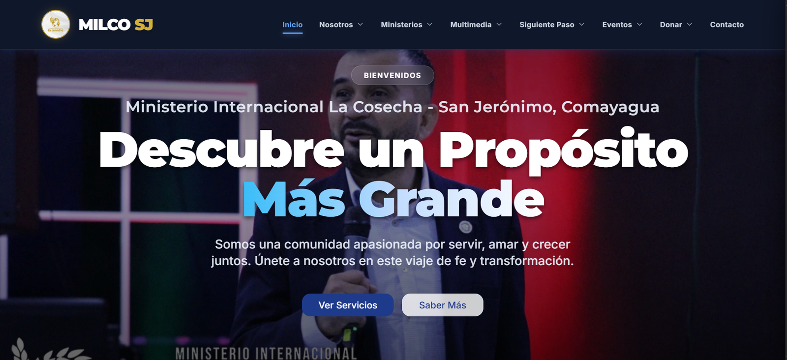 MILCO SJ - Plataforma Web y Gestión de Ministerios